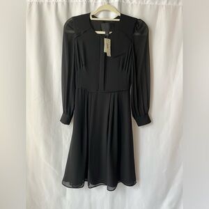 J. Crew Collection - black silk dress, BRAND NEW, NEVER WORN!